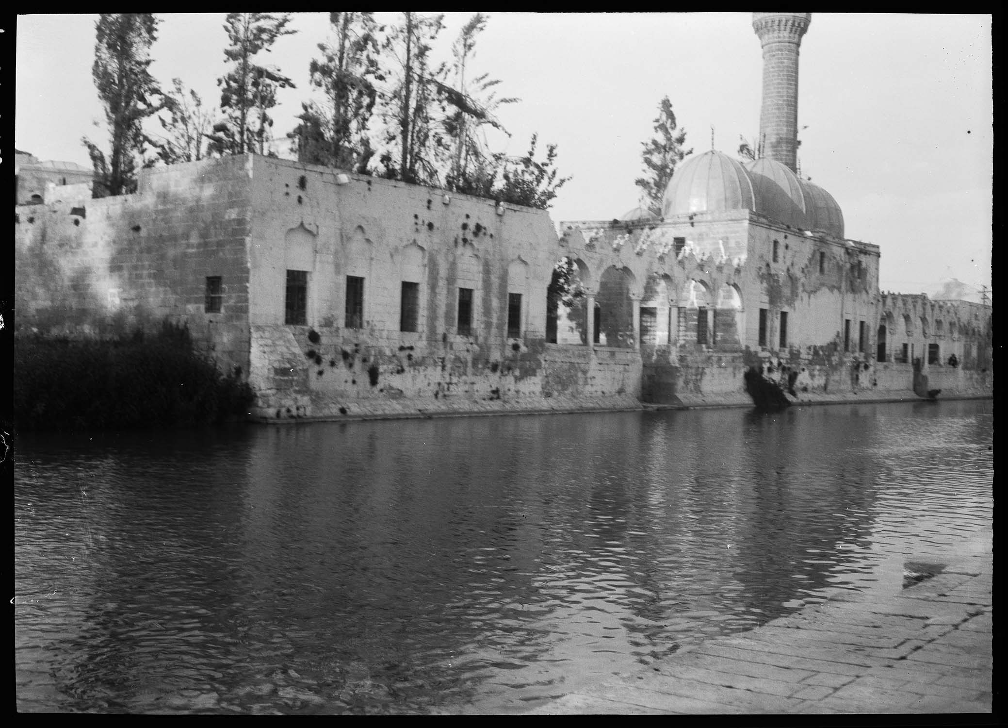 Bassin et bâtiments du Vivier